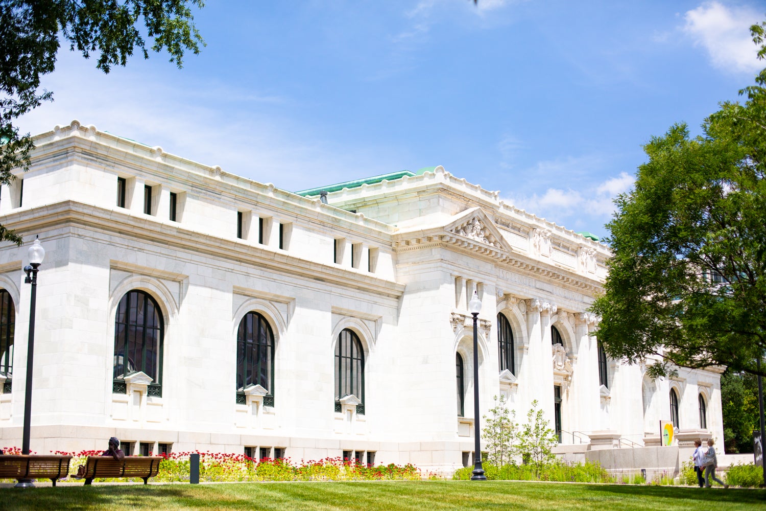 A historic building in a DC neighborhood.