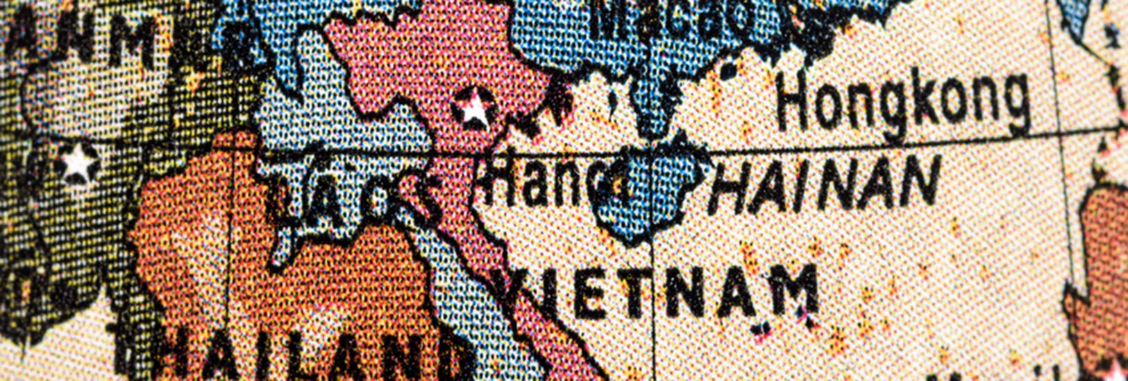 A map of Hanoi.