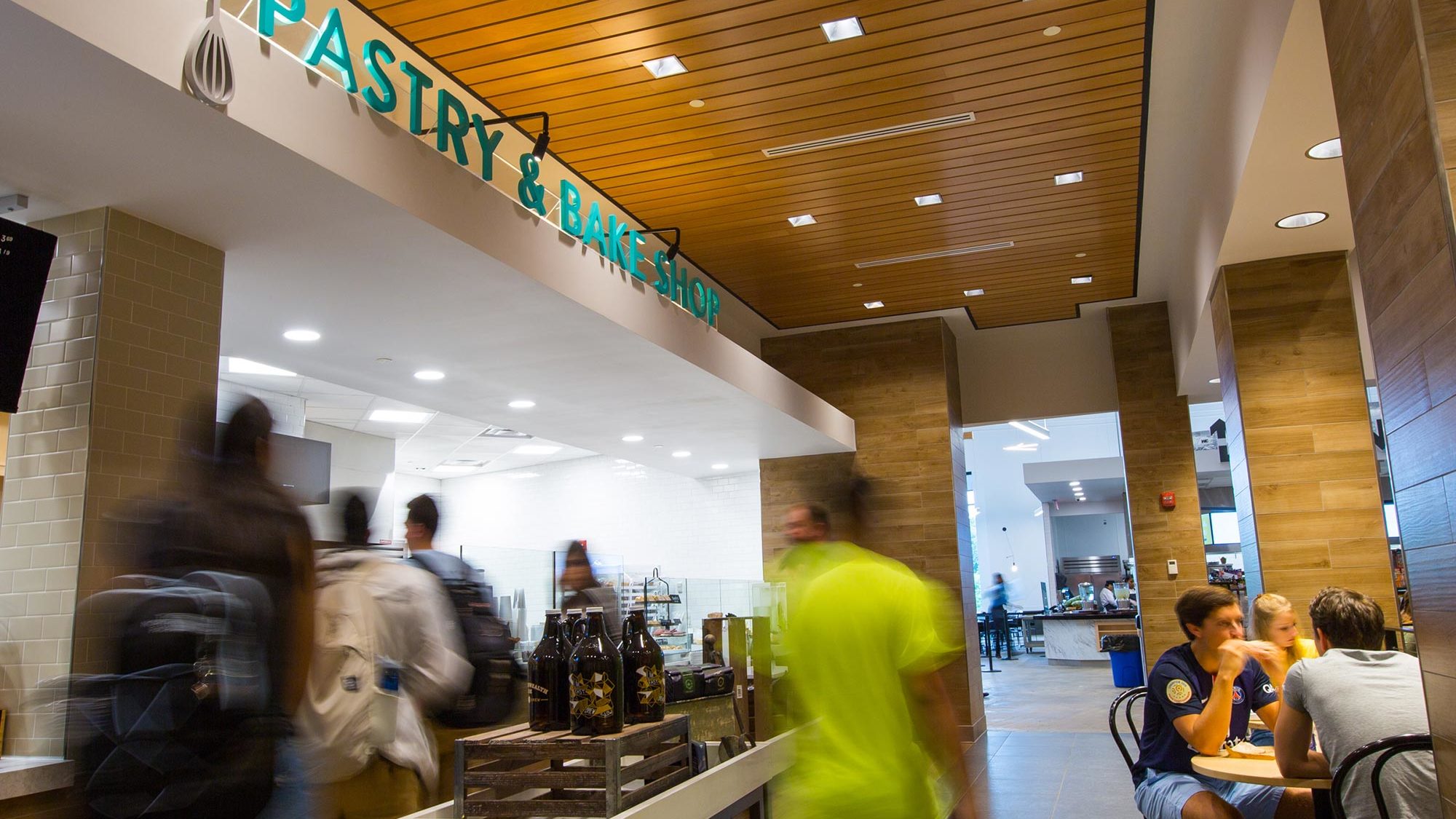 Bakery and cafe inside Leo O&#039;Donovan Hall