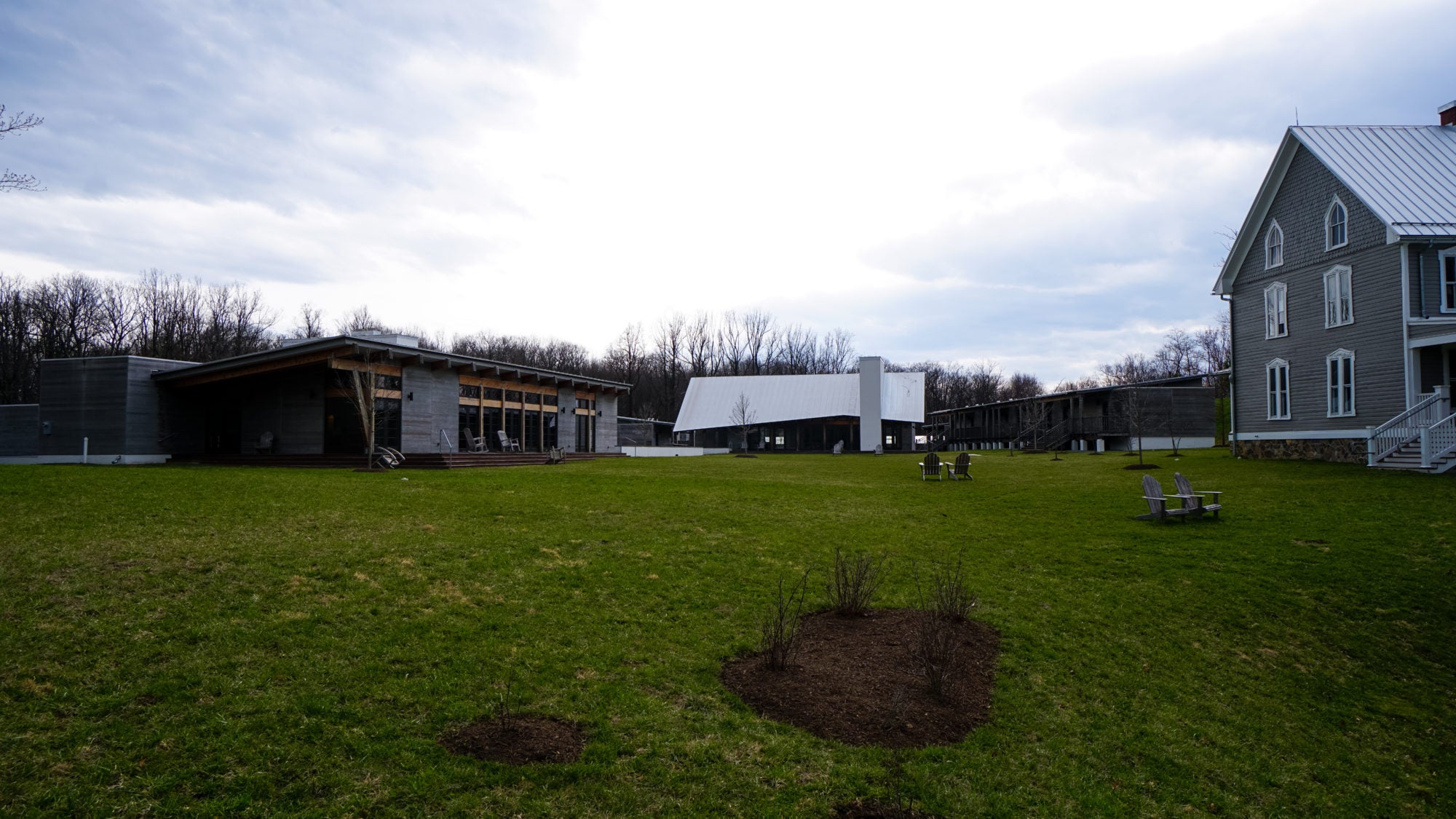 The photo shows the horizon of the landscape around the Calcagnini Center