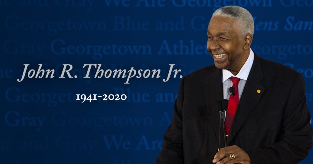 John R. Thompson Jr. 1941-2020