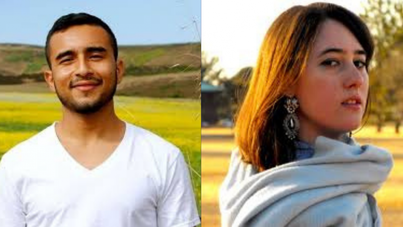 Left: Javier Zamora, Right: Natalie Scenters-Zapico