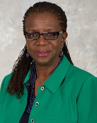 Dr. Edilma L. Yearwood in a formal portrait-style photograph