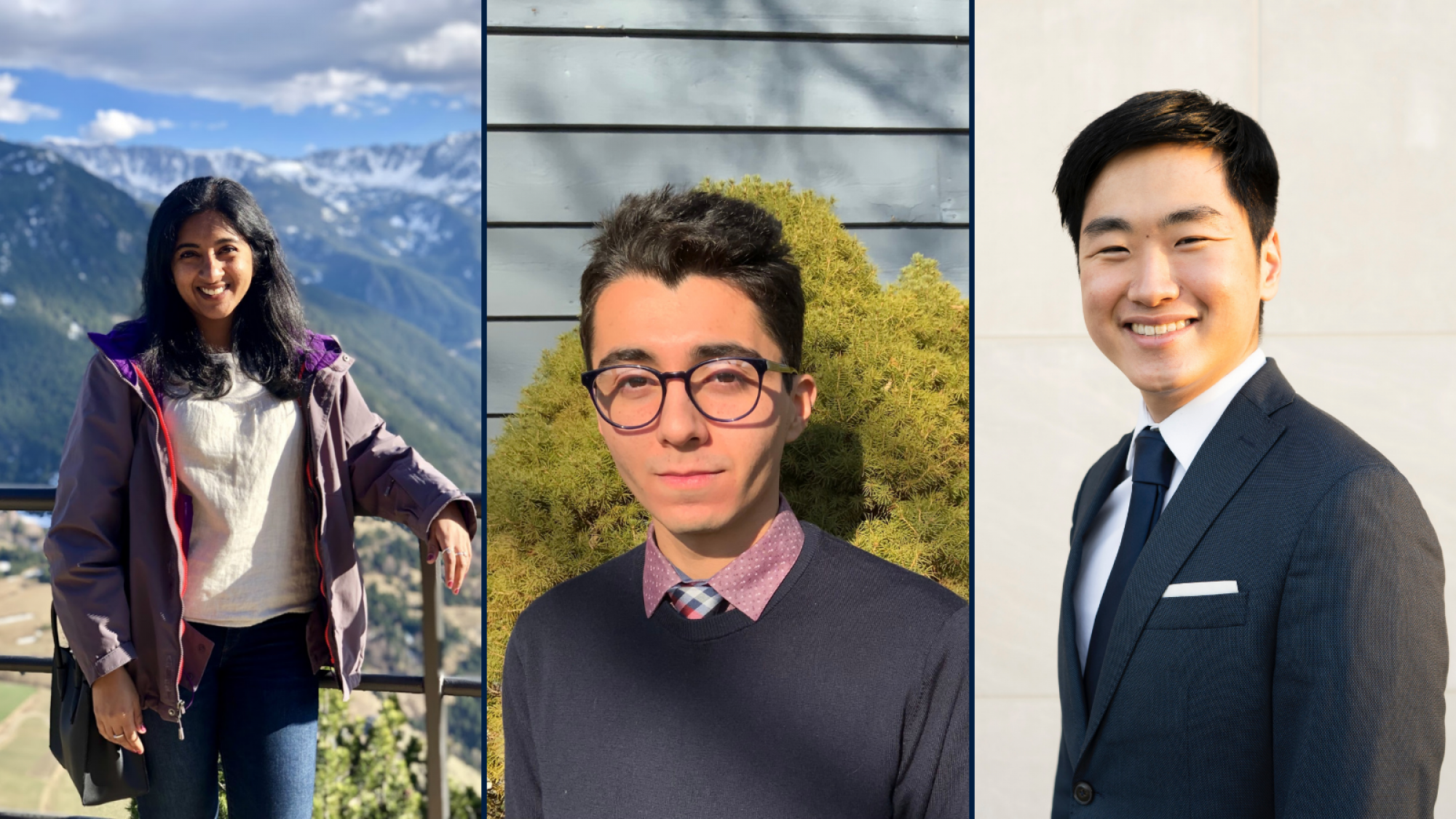 Piyusha Mittal, Alejandro "Alo" Garcia Escobar Plascencia, Isaac Kim