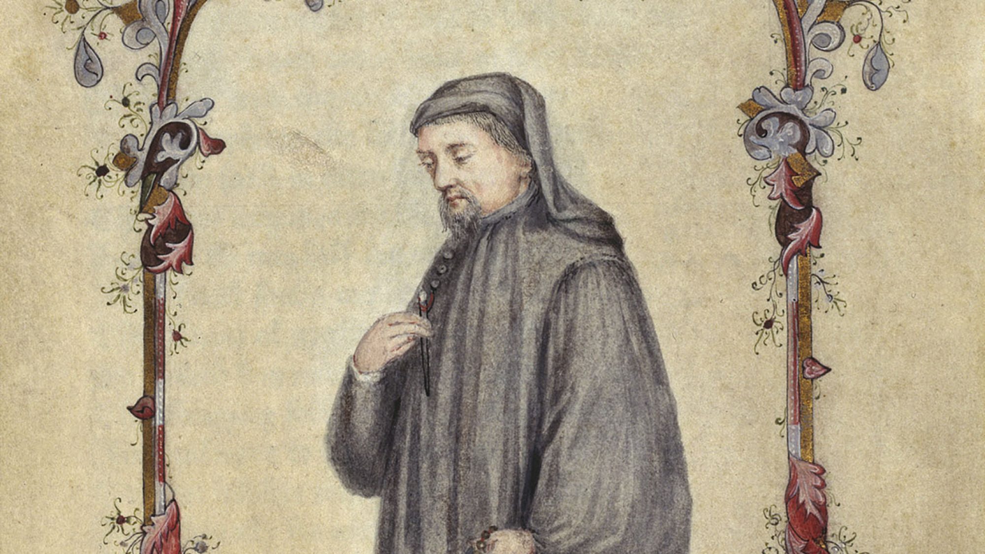 Geoffrey Chaucer in Canterbury Tales