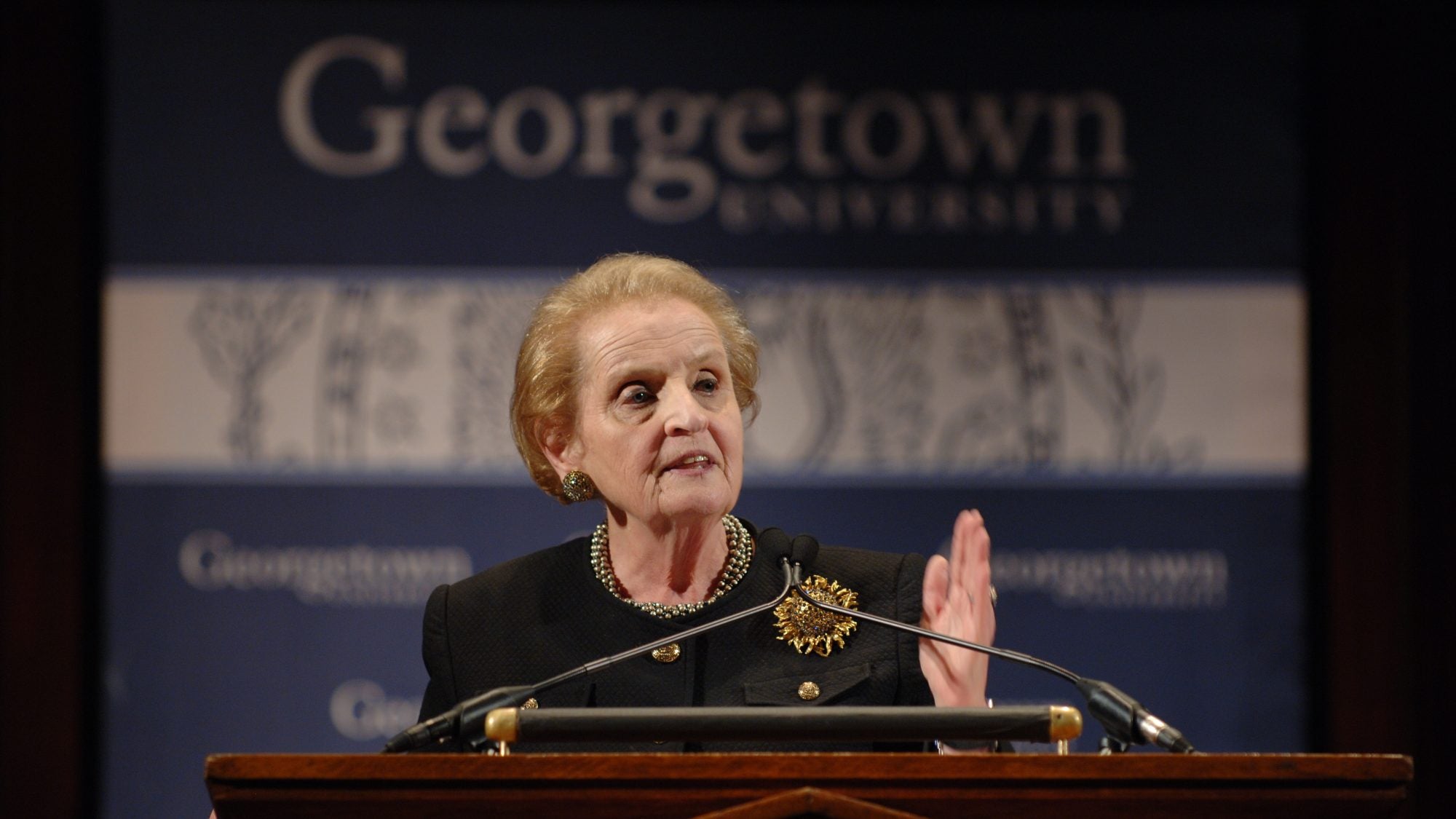 Madeleine Albright is remembered as diplomat and teacher