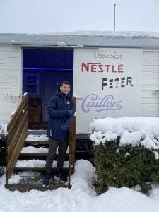 An image of Peter DiGiovanni (C’21), a Fulbright awardee