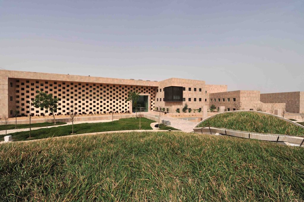 An image of Georgetown University in Qatar.
