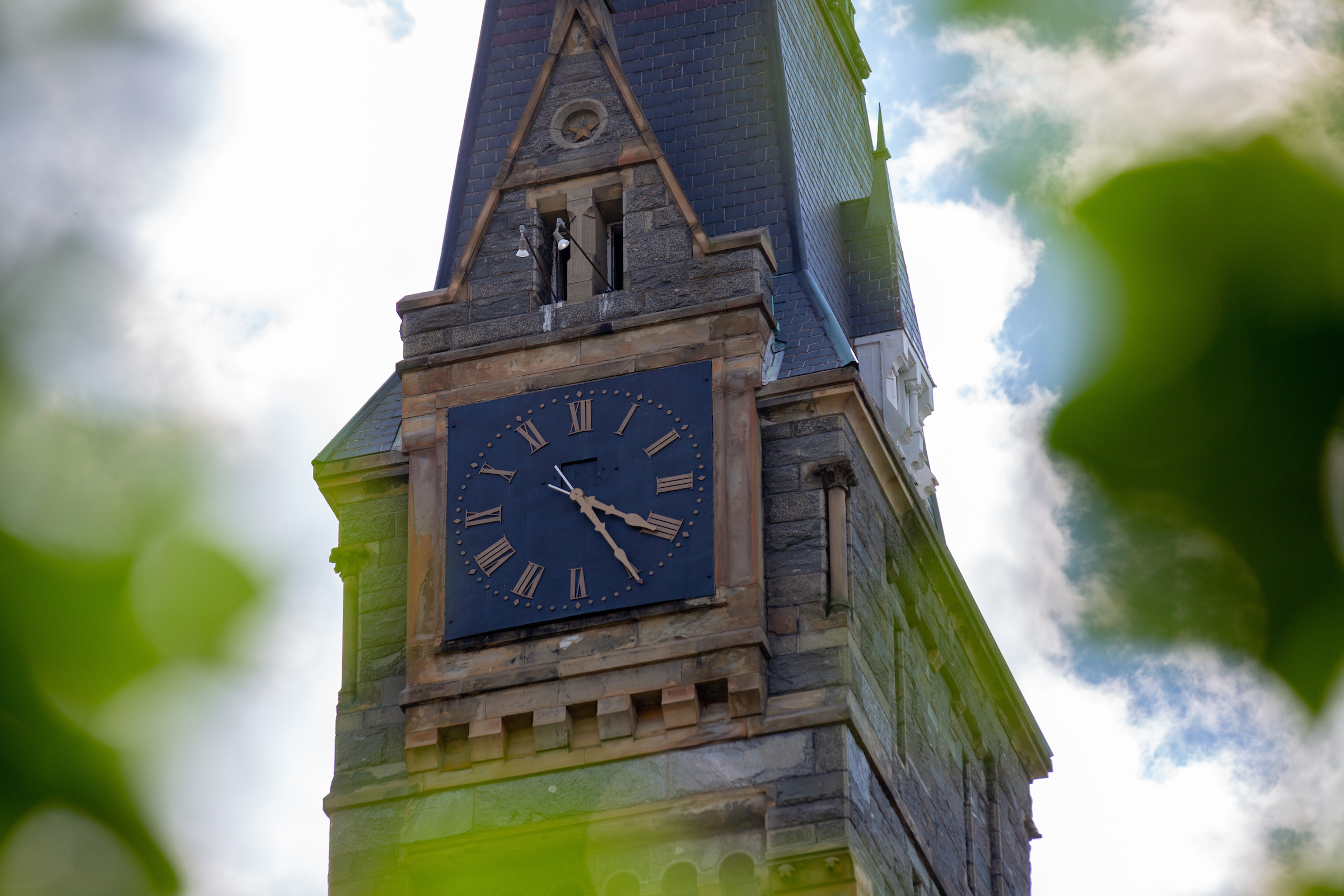 Healy Hall clocktower