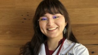 An image of Yasmin Zuch (NHS&#039;20), medical student at University of California at San Diego School of Medicine