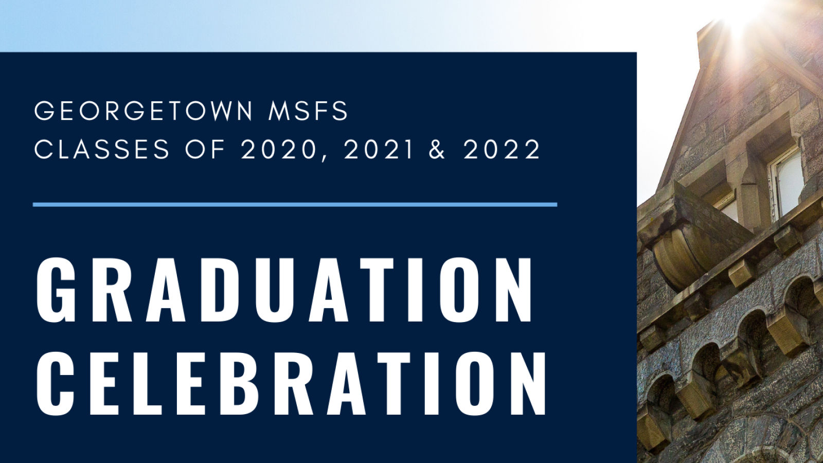 MSFS Graduation Poster
