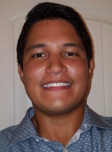 Young man wearing a collared shirt