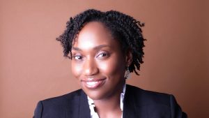 A headshot of Marcia Chatelain, a professor of history and African American studies.