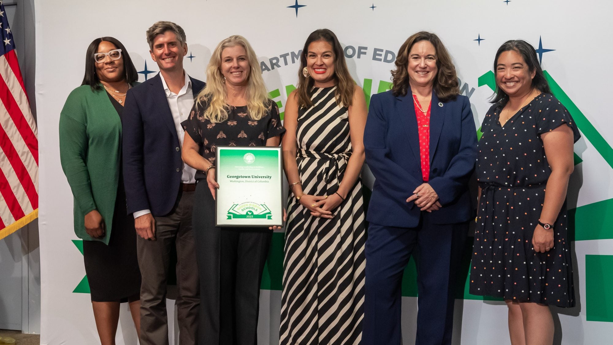 Wins Green Ribbon School Award for Innovations in