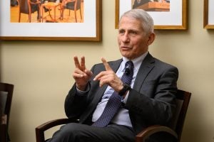 Dr. Anthony Fauci spoke at Georgetown in March 2023 about the lessons he learned from the COVID-19 pandemic. 