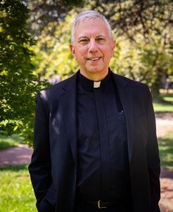 Portrait of Rev. Christopher Steck, S.J.