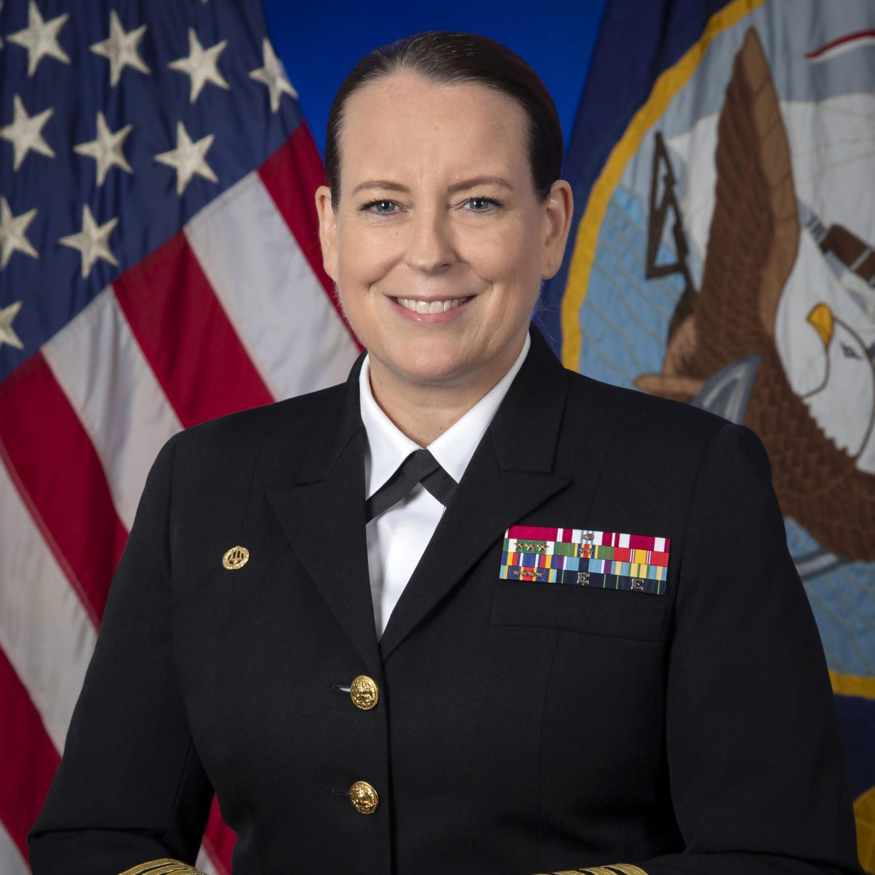 Capt. Kim P. Shaughnessy-Granger in her service uniform