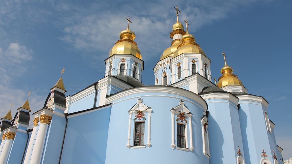 St. Michaels Monastery in Kyiv, Ukraine