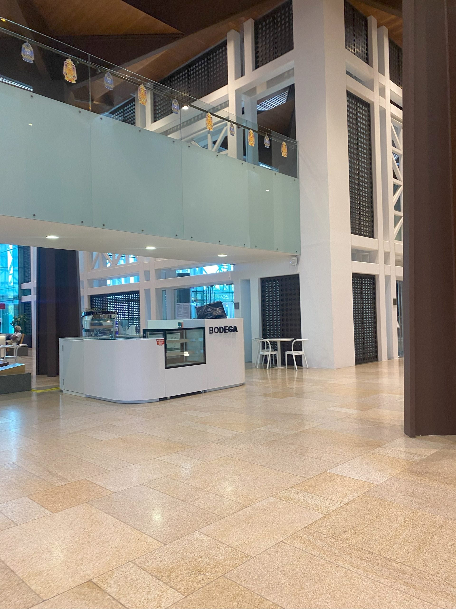 Interior of the Student Center in Qatar