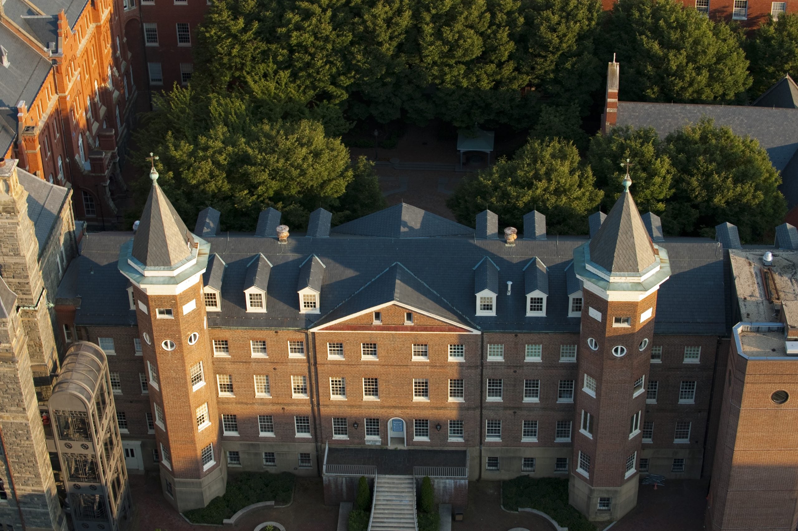 Aerial view of Old North