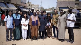 Students in Senegal