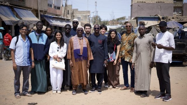 Students in Senegal