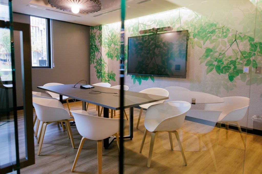 Conference room set up