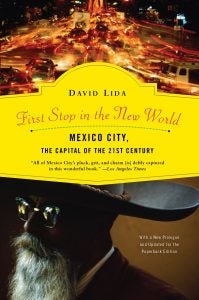 A book cover with the title "First Step in the New World"