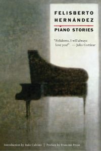 A book cover with a piano on it and the title "Piano Stories"