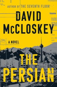 A yellow and gray book cover that says "The Persian" by David McCloskey