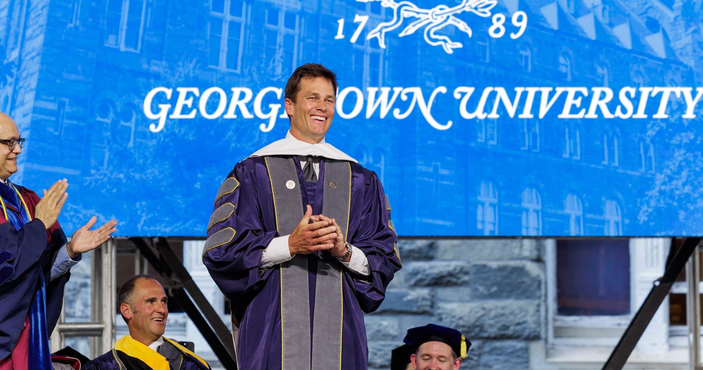 ‘I Never, Ever Quit’: Tom Brady’s Graduation Speech at Georgetown - Georgetown University