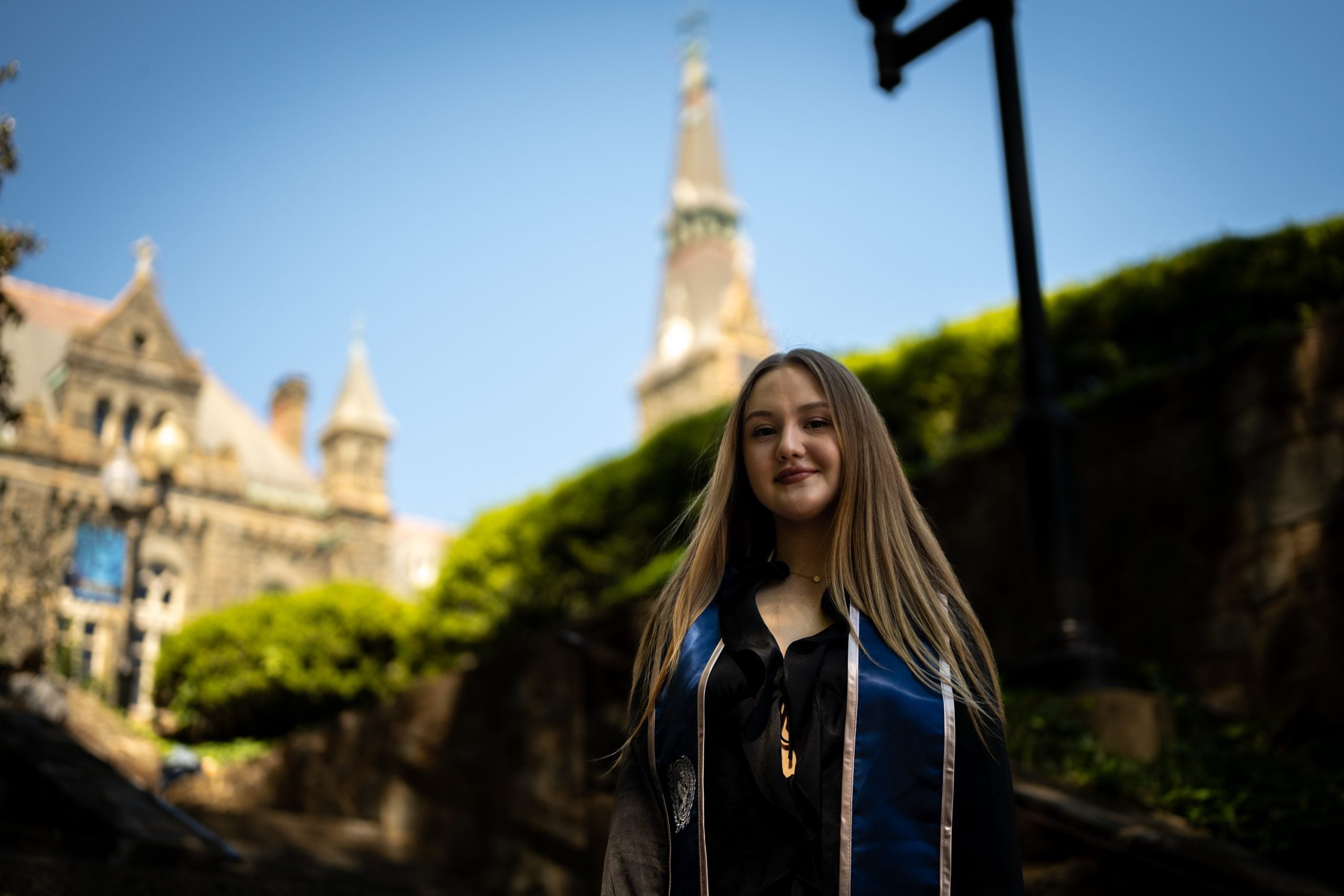 A Ukrainian Senior’s Dream Come True and Her Mission to Rebuild Her Country - Georgetown University