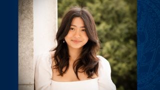 Young Asian woman smiling