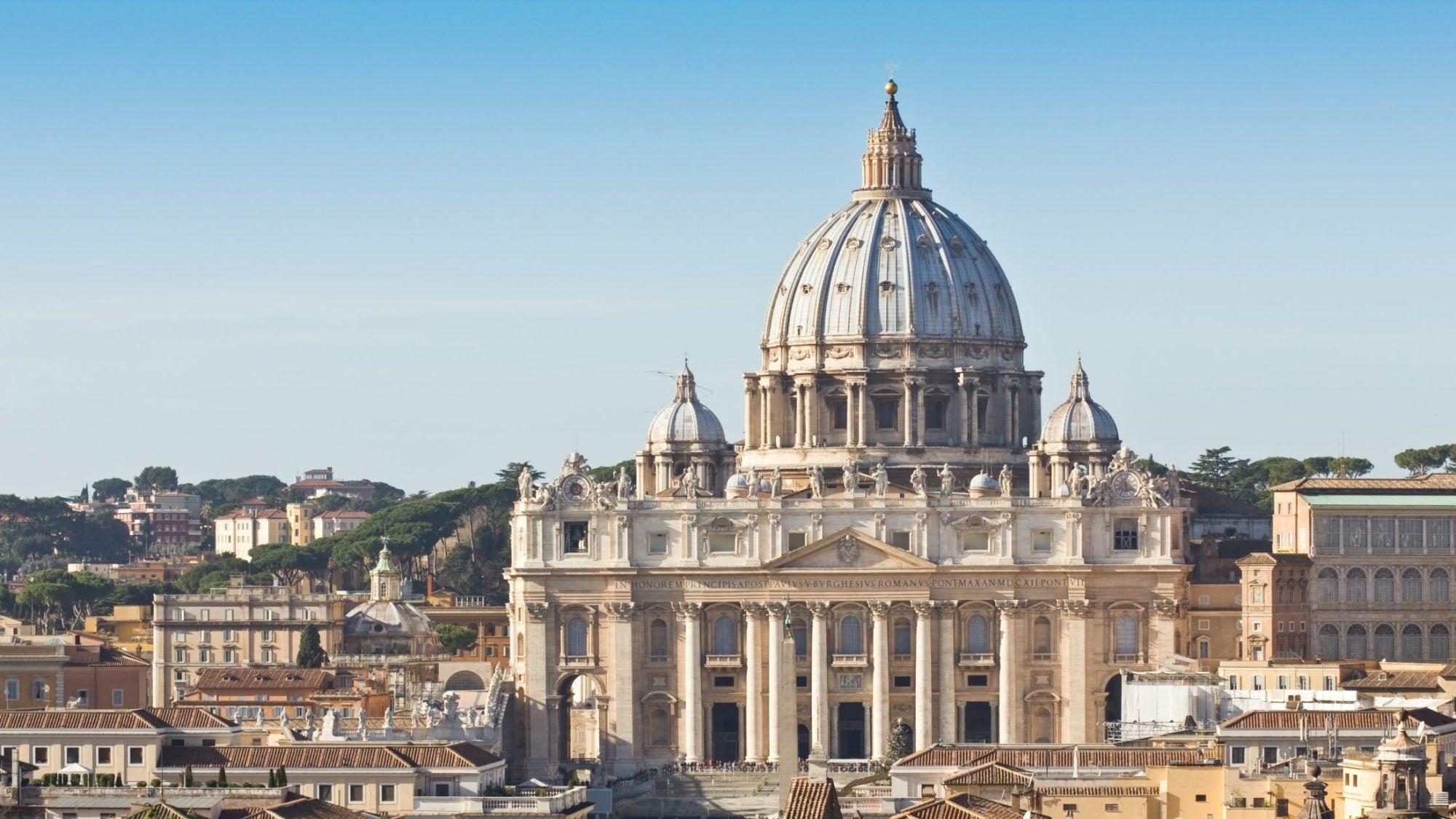 The Vatican in Rome on a sunny day