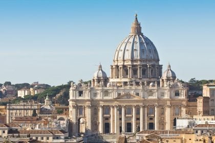 The Vatican in Rome on a sunny day