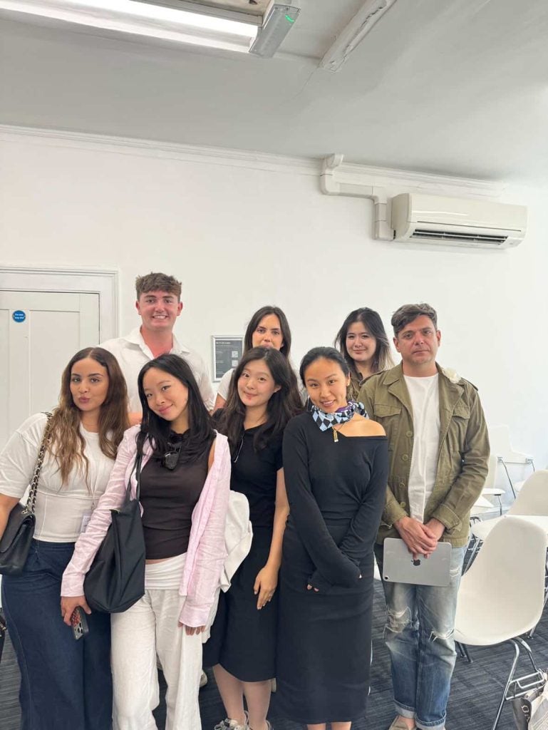 Group of young adults smiling