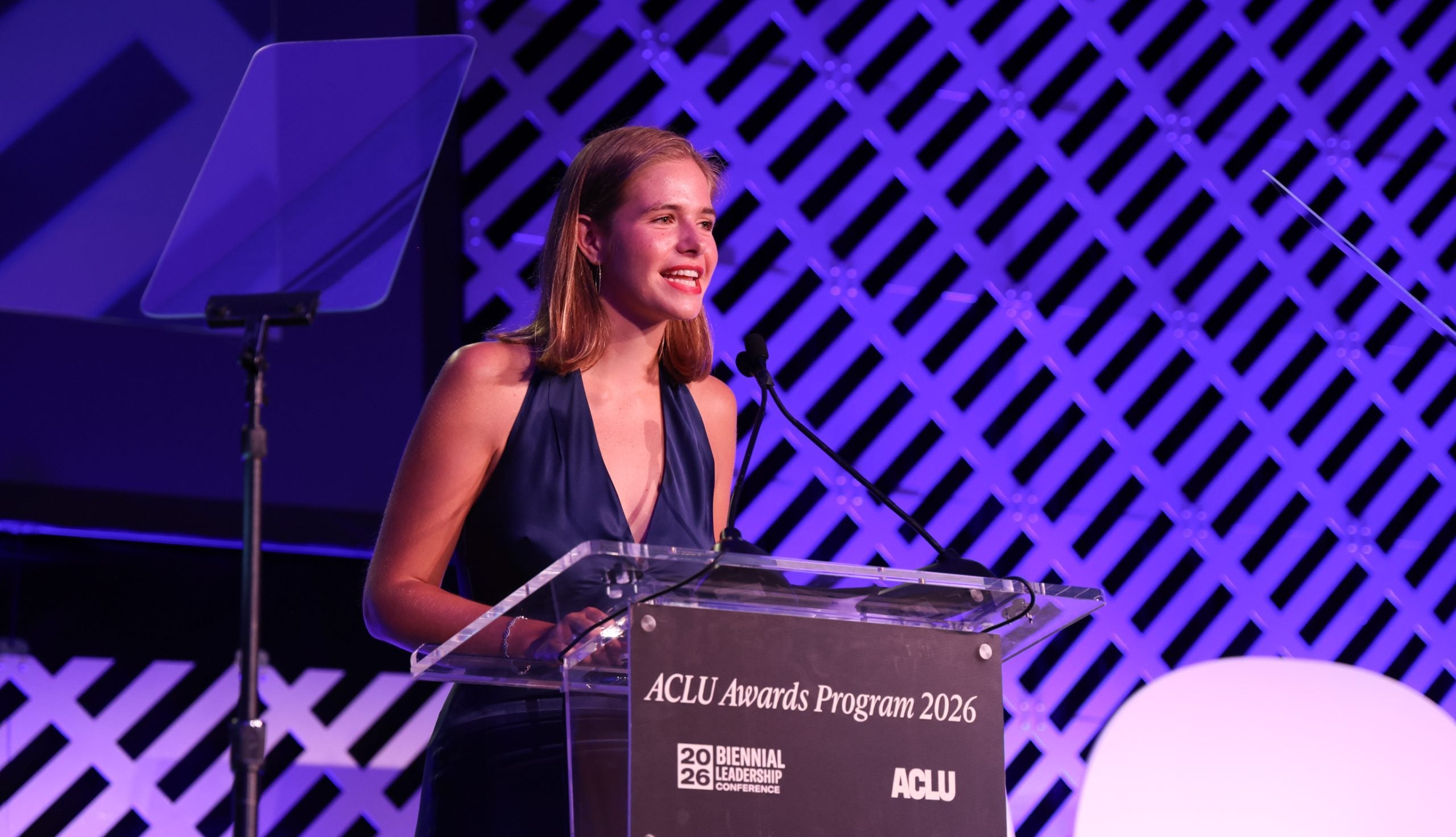 Senior Named the Inaugural ACLU Next Generation Leader in Civil Rights and Civil Liberties