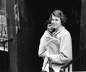 Janet Reno as a young woman with her sister