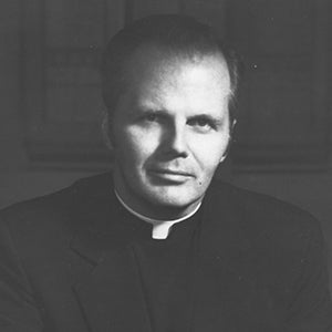 Rev. Charles L. Currie, S.J., in the 1980s