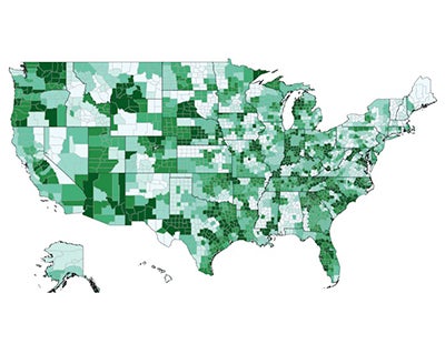 map of the United States