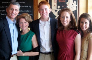 The Eisenstein Family, James, Elizabeth, James, Jenny and Katie