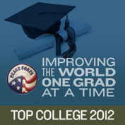Peace Corps Top College 2012 Logo