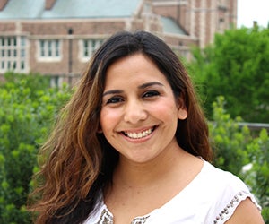 Alejandra Martinez, a Georgetown graduate and GSP alumna who is part of the GSP alumni network