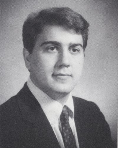 Geoffrey Chatas as a Georgetown student