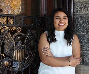 GSP student Yanely Perez (B'17)