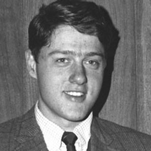 Bill Clinton as student at Georgetown