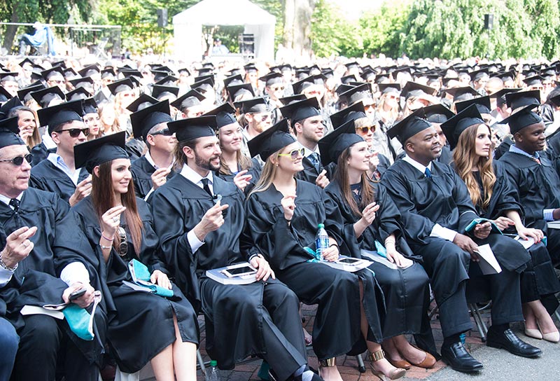 SCS grads listen to commencement speaker